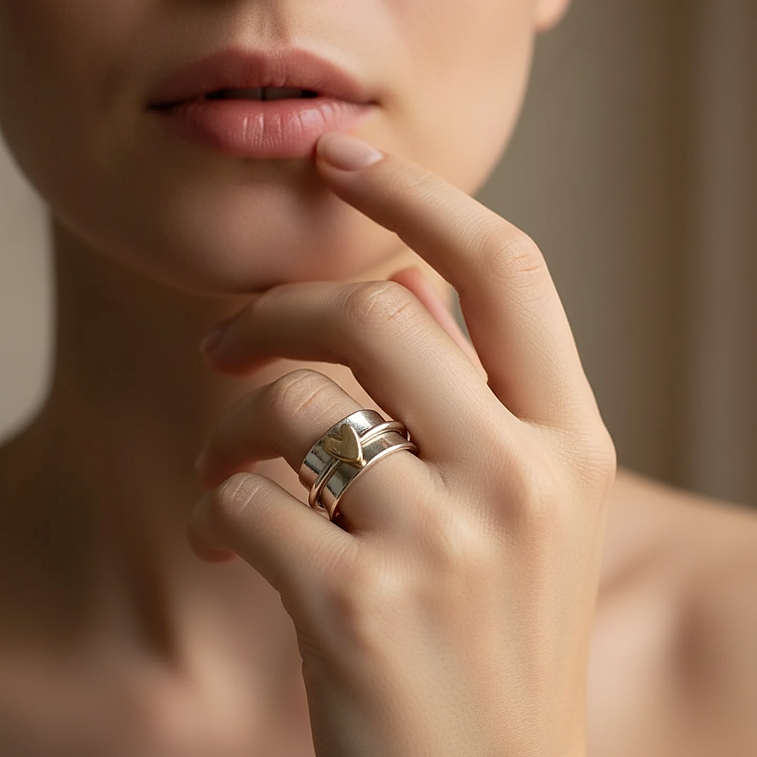 Bague Orabel argentée