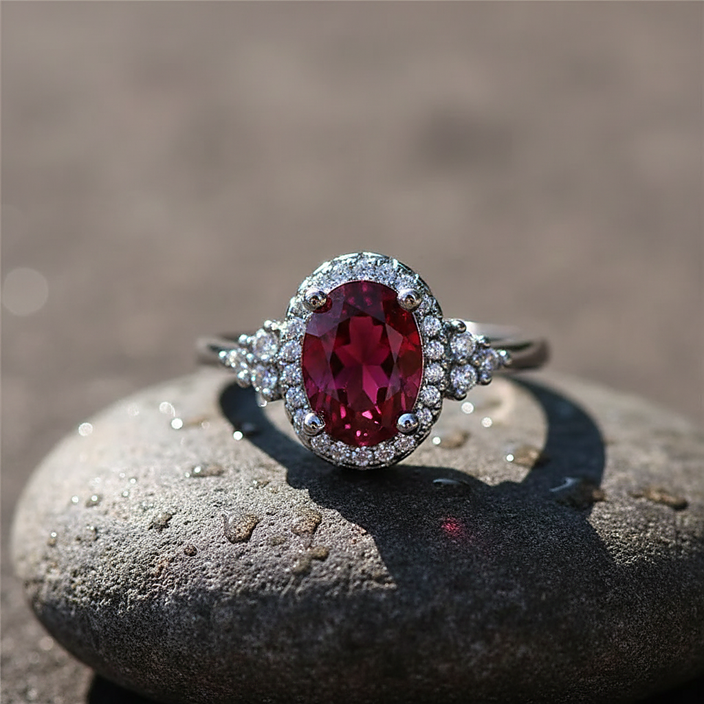 Ximena Ruby Ring