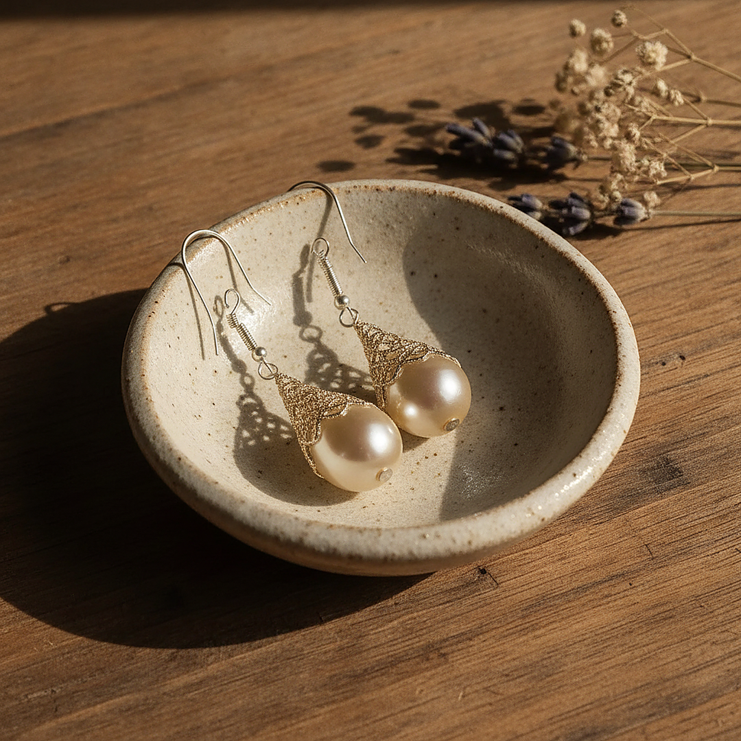Isolde Pearl Earrings