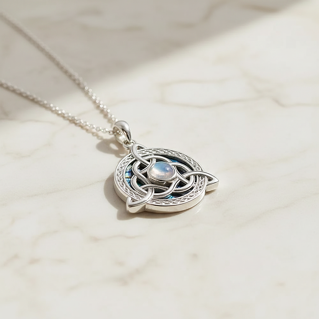 Fleur Moonstone Necklace
