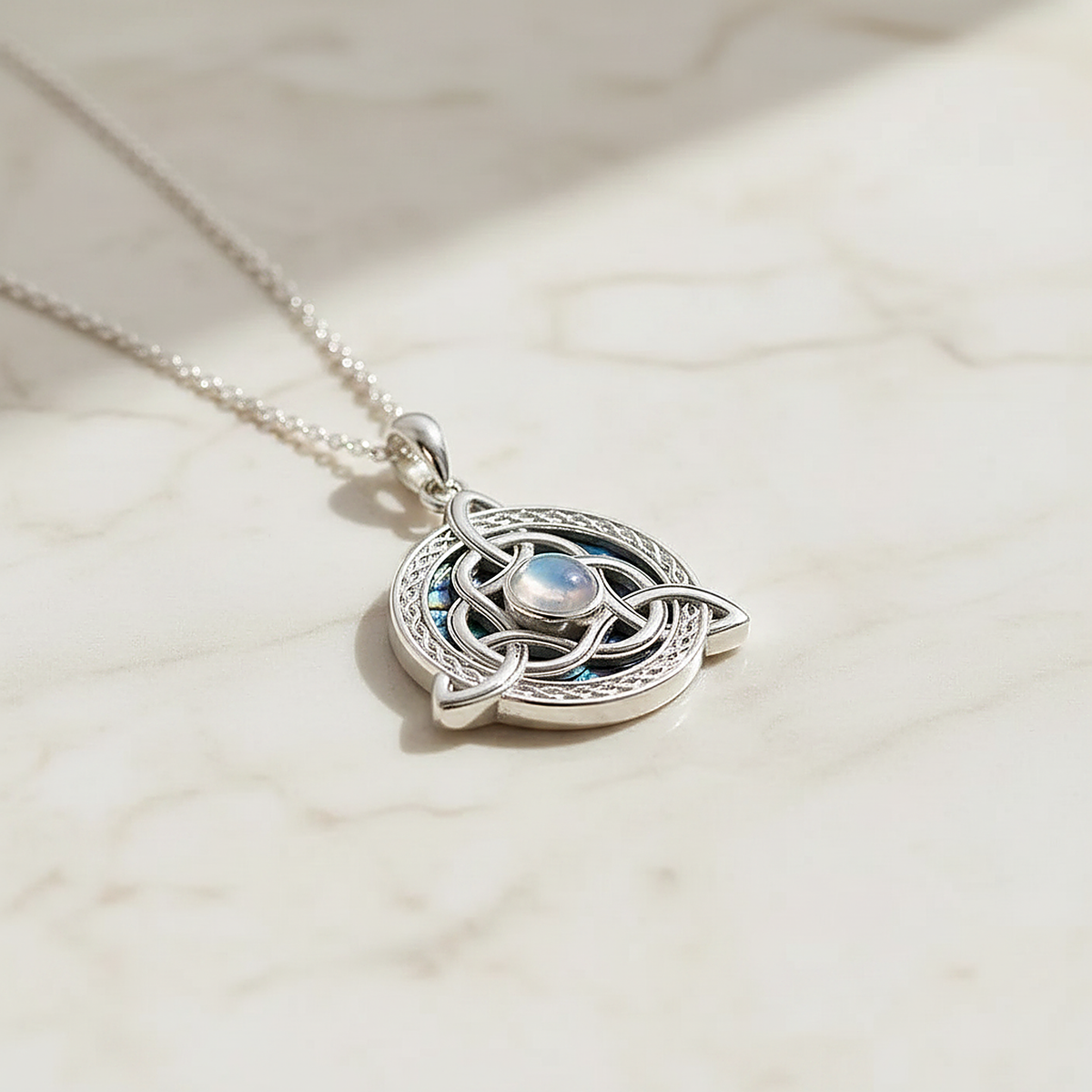 Fleur Moonstone Necklace