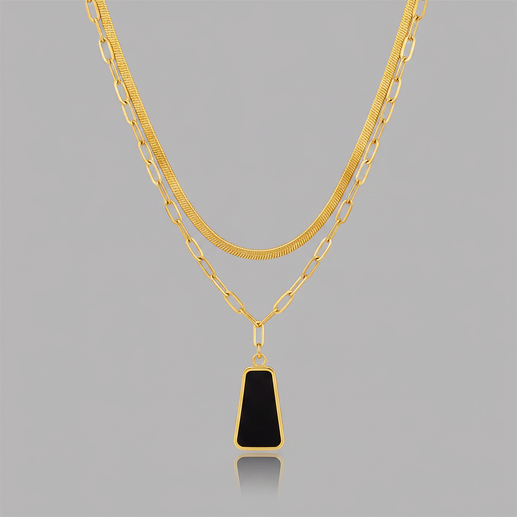 Esme Onyx Necklace