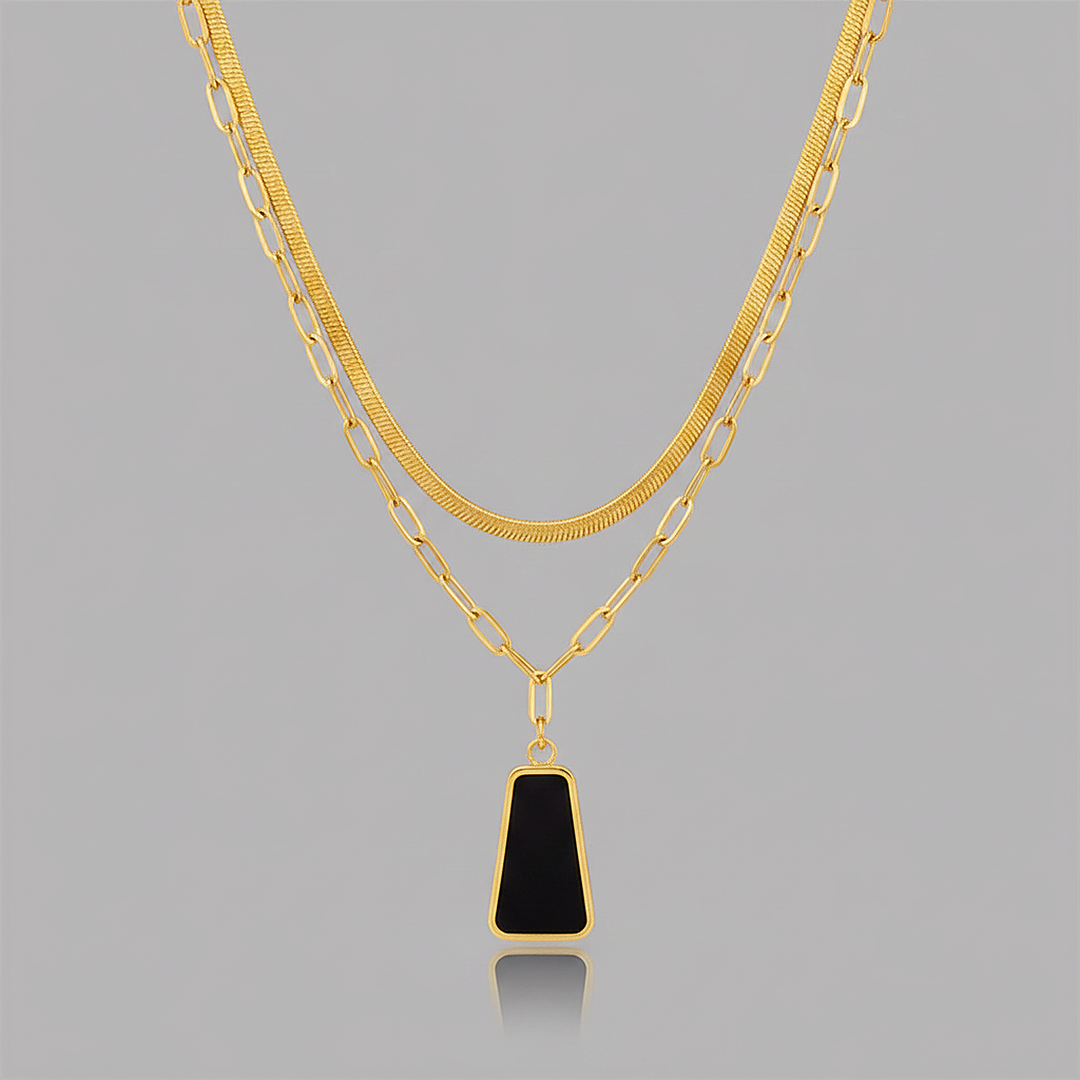 Esme Onyx Necklace