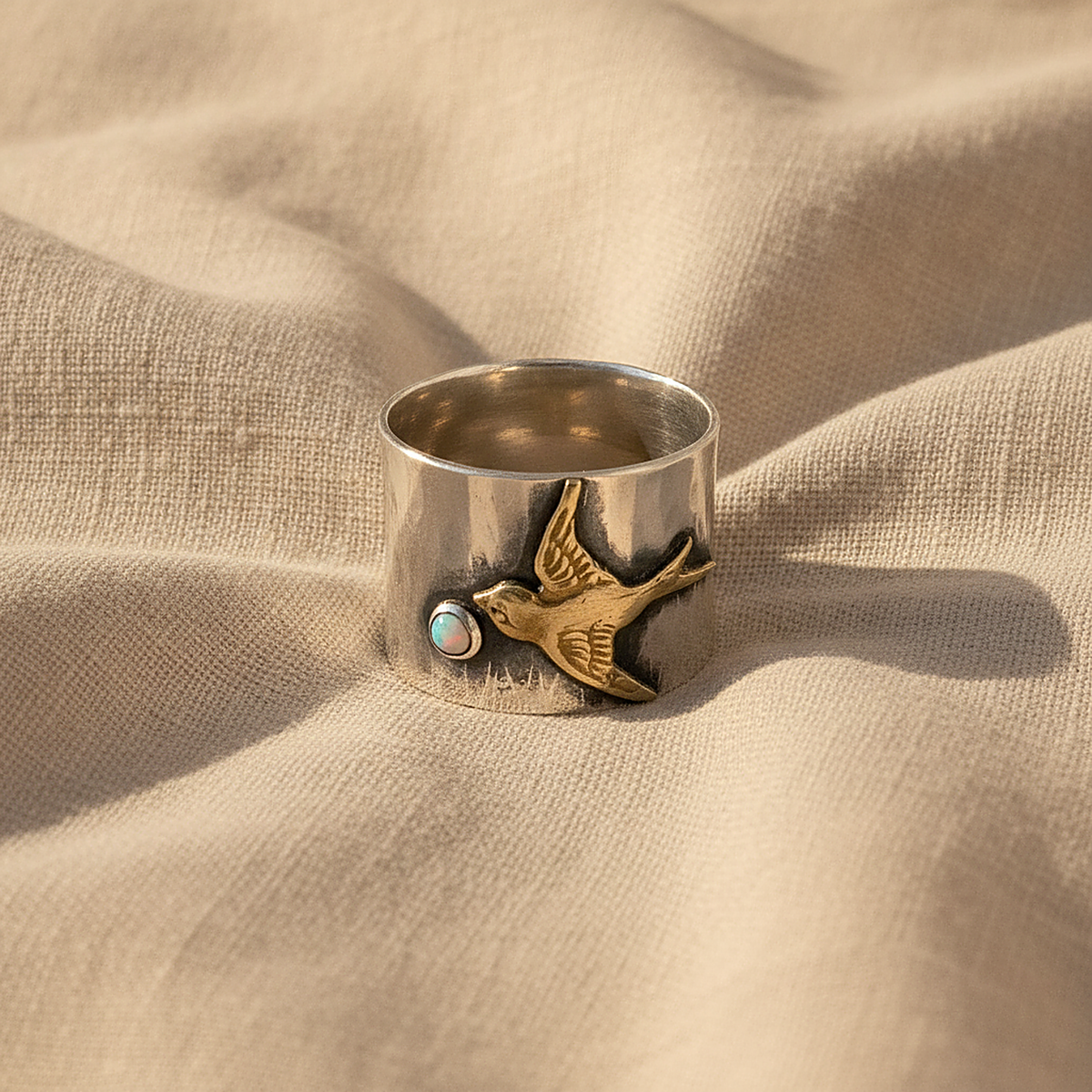 Dvora Silver Ring