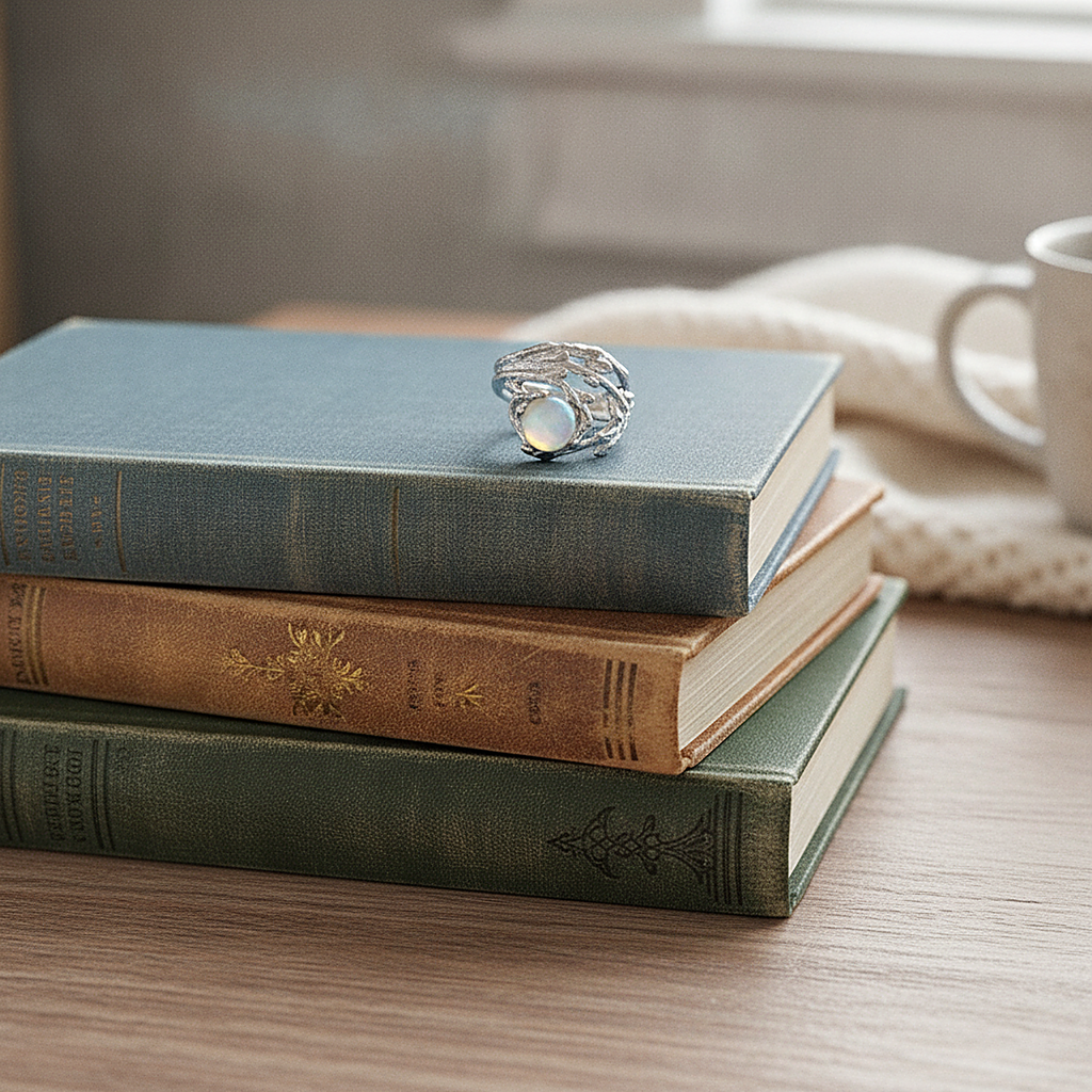 Mireille Moonstone Ring