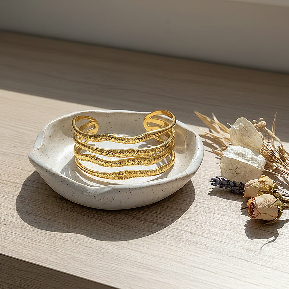 Aurelie Gold Bracelet