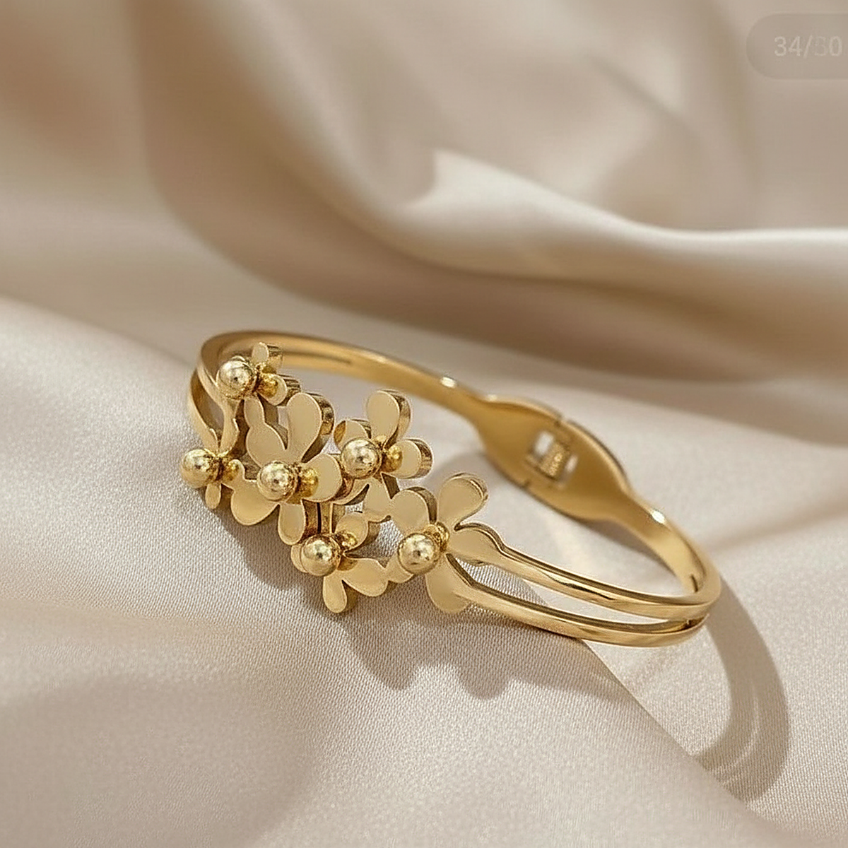 Pulsera dorada Ysolde