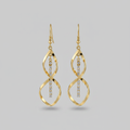 Boucles d’oreilles Verena dorées