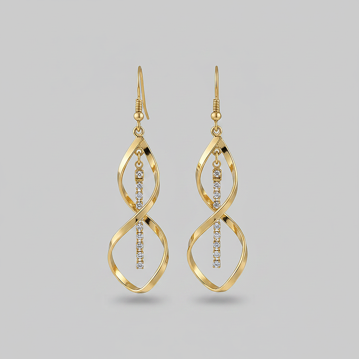 Boucles d’oreilles Verena dorées