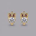 Kira Crystal Hoop Earrings