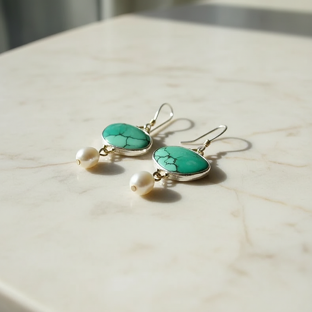 Soleil Pearl Earrings