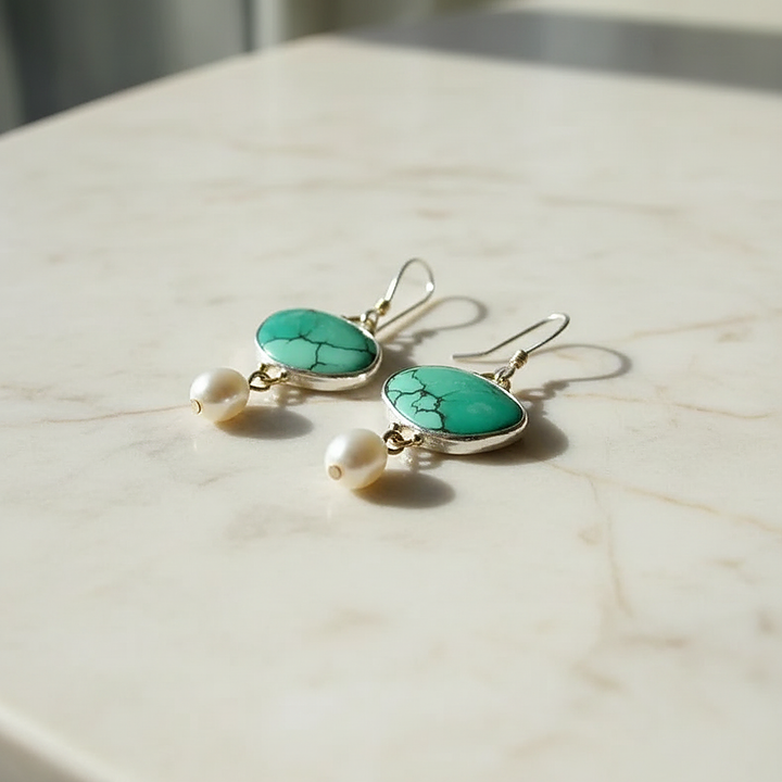 Soleil Pearl Earrings