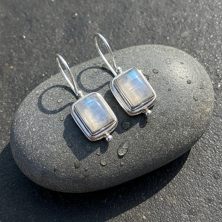 Aurelie Moonstone Earrings