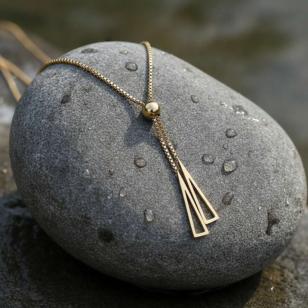 Fleur Gold Necklace