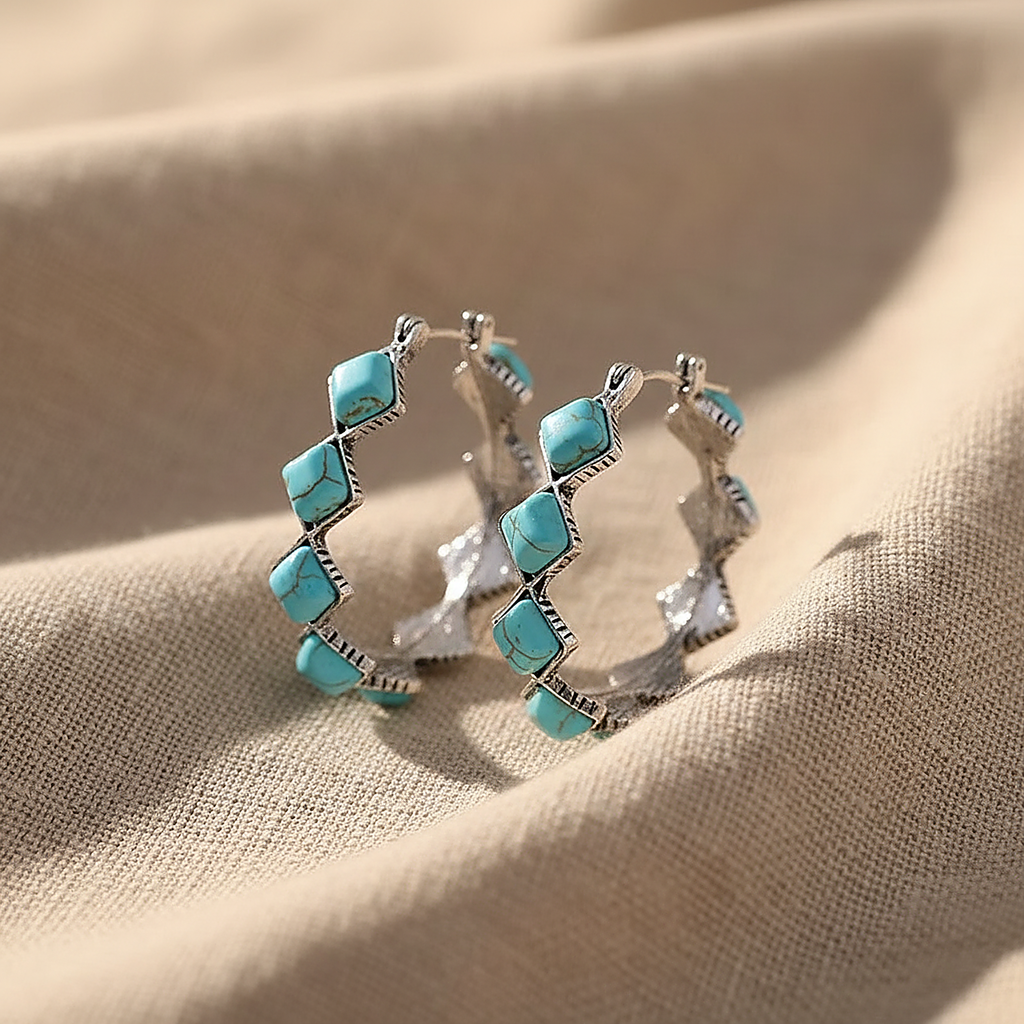 Suri Turquoise Earrings