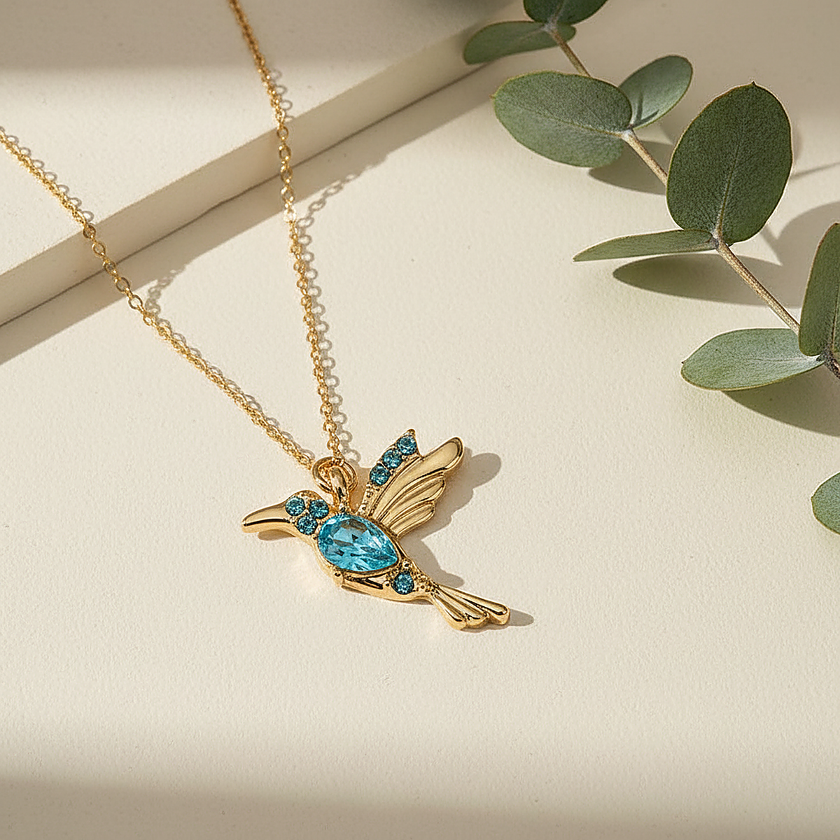 Eowyn Aquamarine Necklace