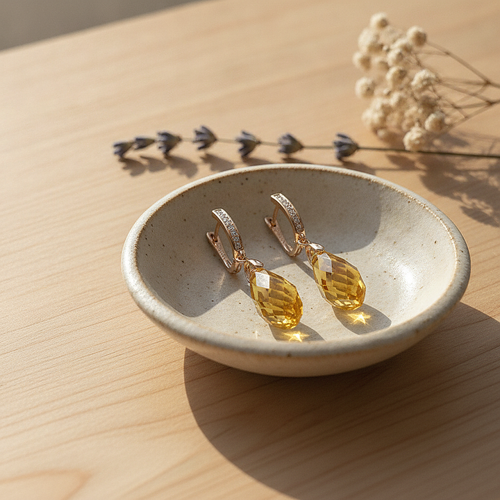 Krištáľové náušnice Lourdes