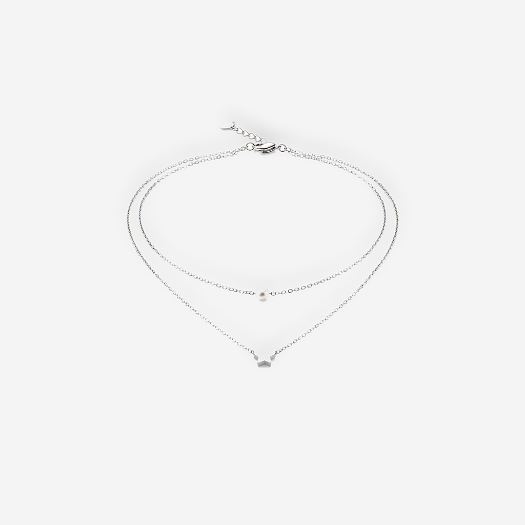 Estella Star Pearl Necklace