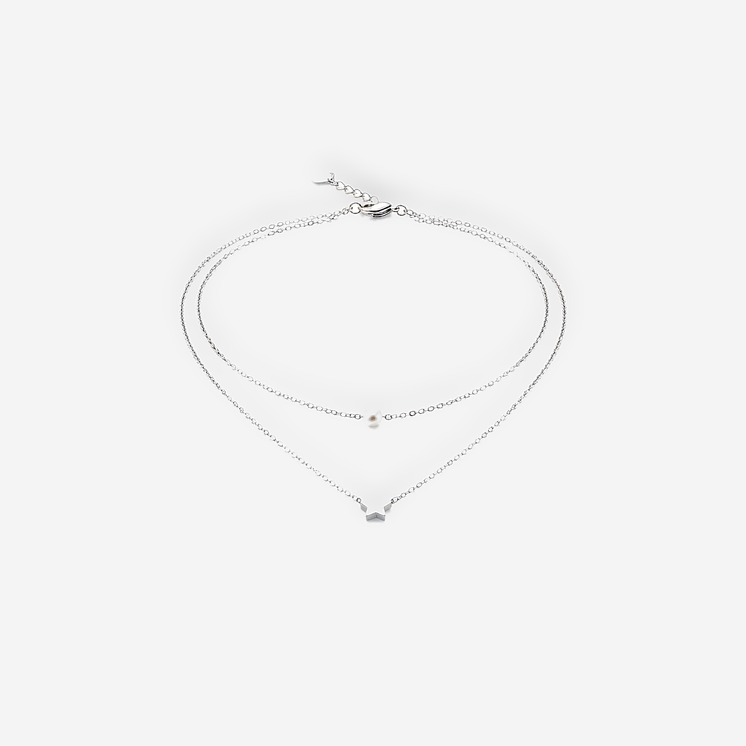 Estella Star Pearl Necklace