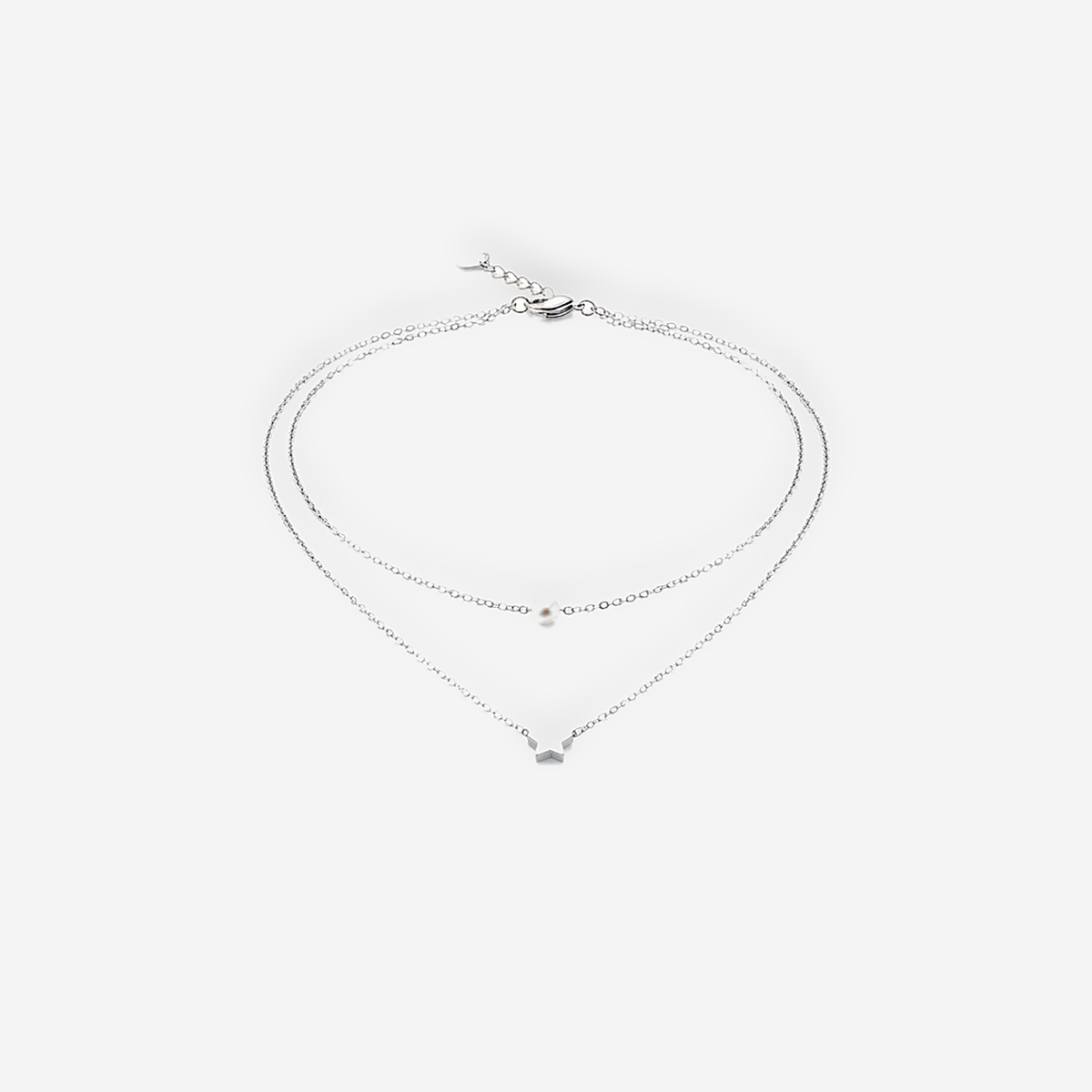 Estella Star Pearl Necklace