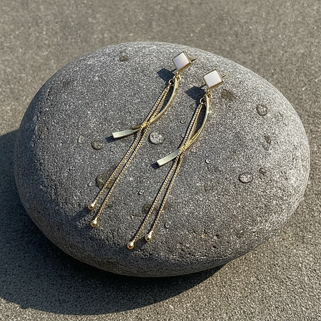 Brincos Seraphine Opal