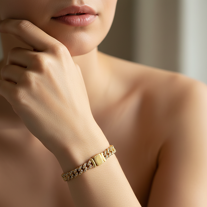 Vionnet Moissanite Bracelet