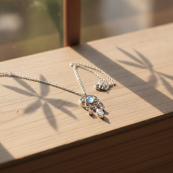 Marguerite Zirconia Necklace