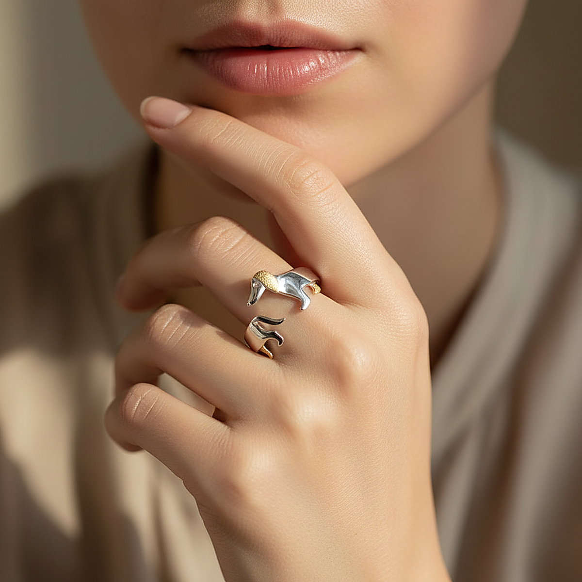 Genevieve Silver Ring