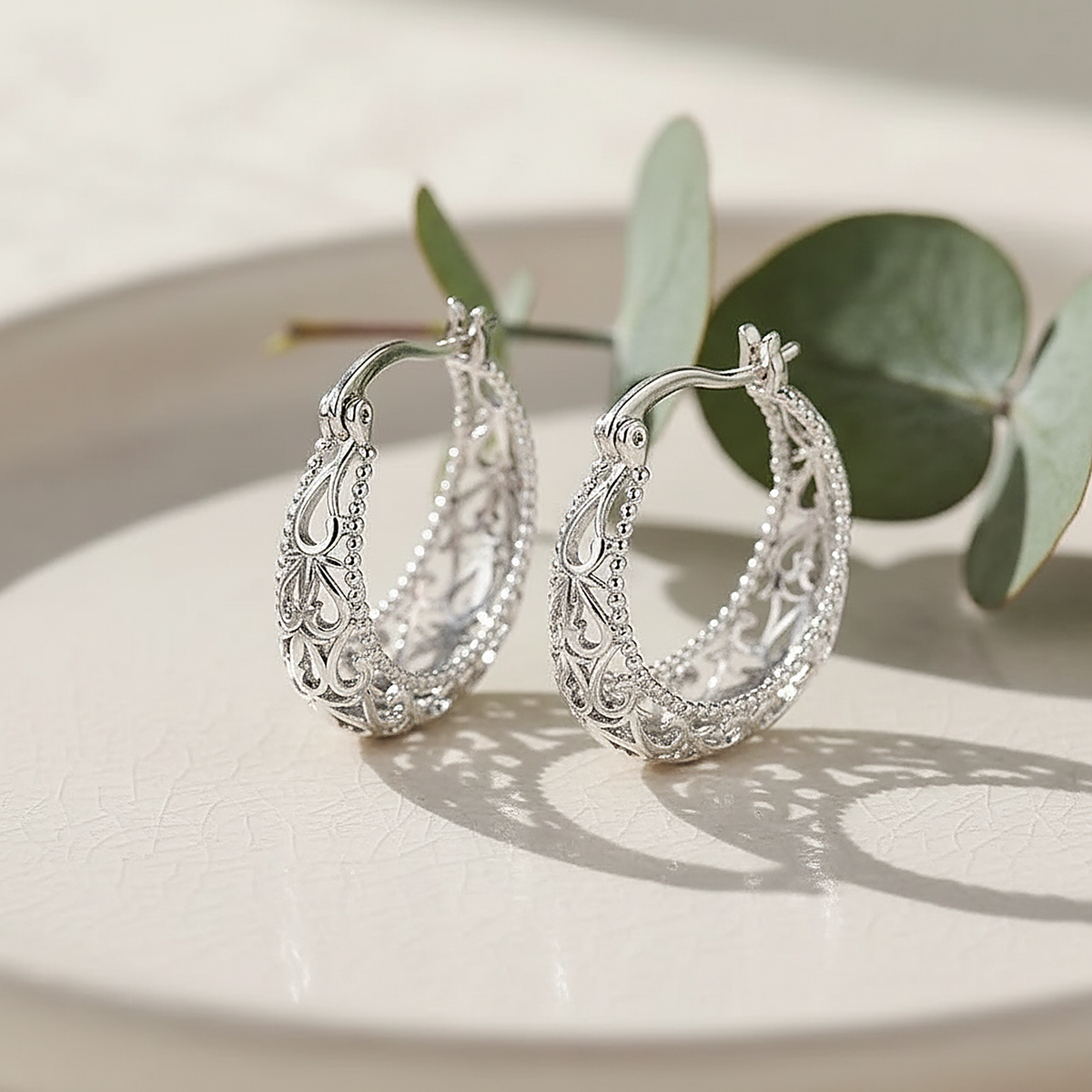 Boucles d’oreilles créoles héritage Bela