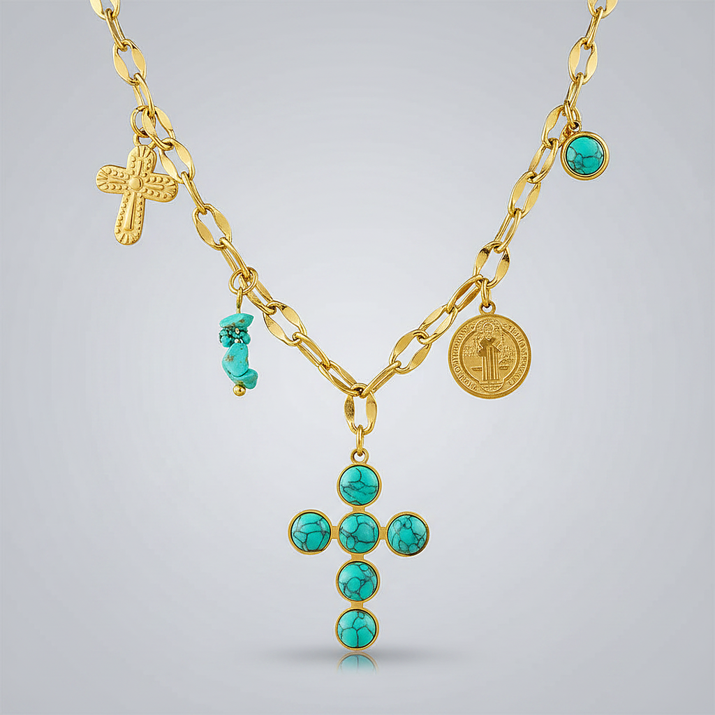 Dvora Turquoise Necklace