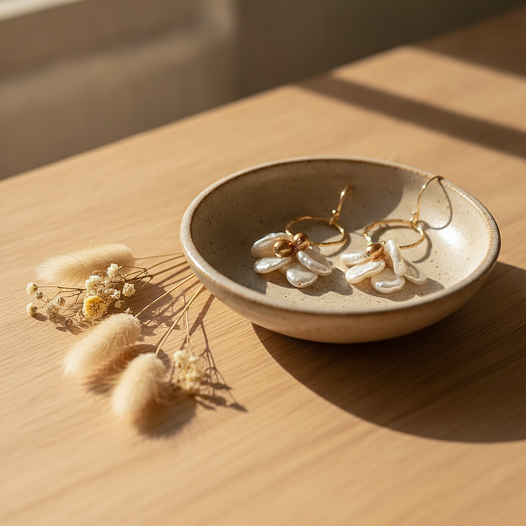 Faye Pearl Earrings