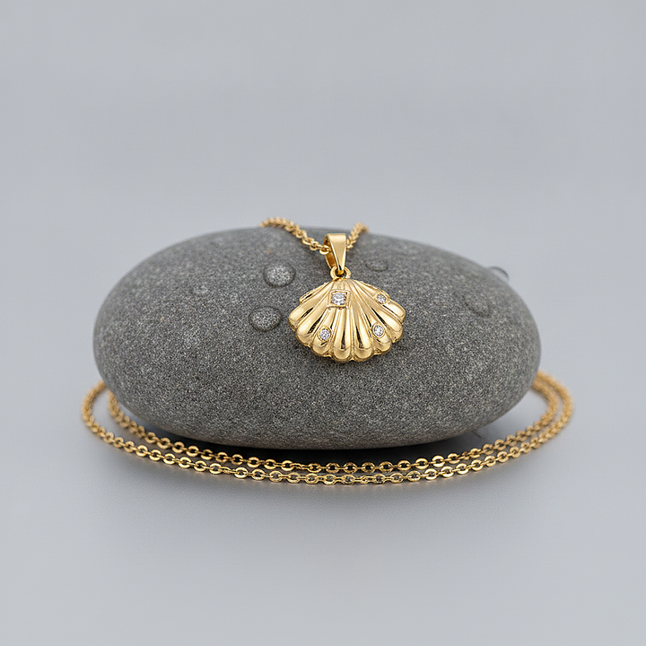Lourdes Gold Necklace