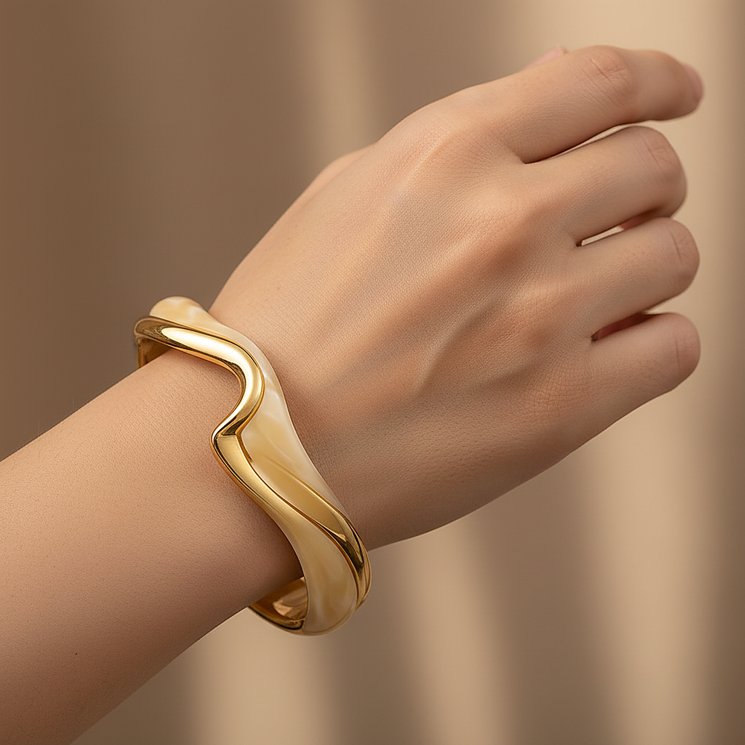 Lourdes Gold Bracelet