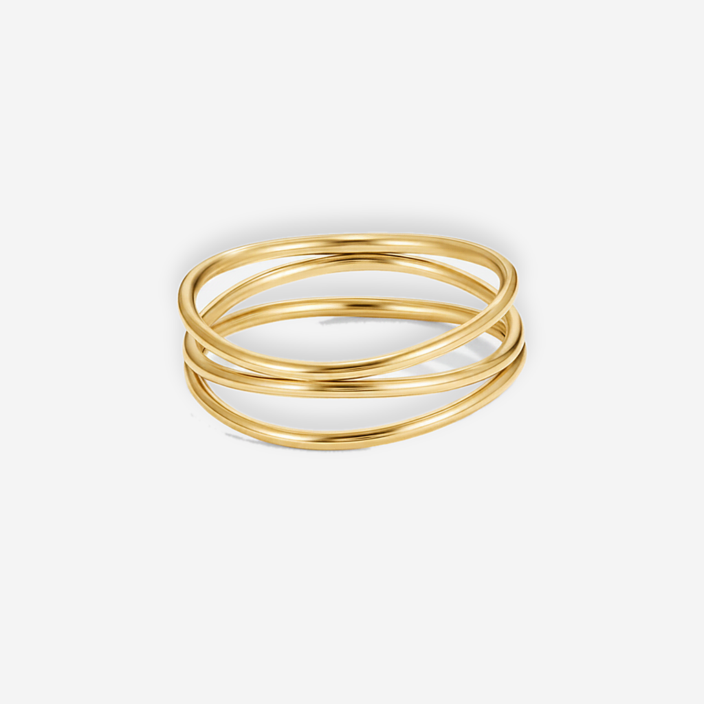Seraphine Wrap Ring top view