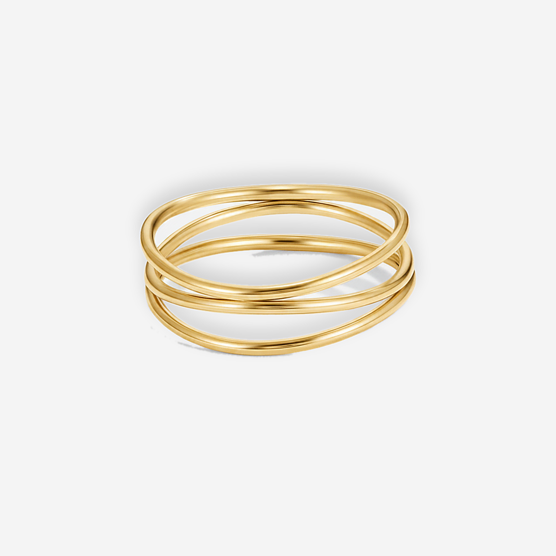 Seraphine Wrap Ring top view