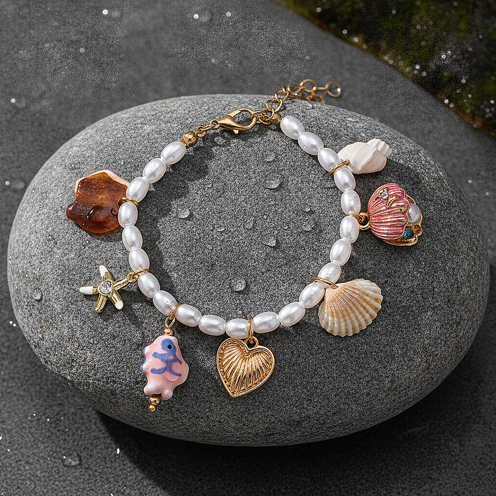 Rosalie Pearl Bracelet
