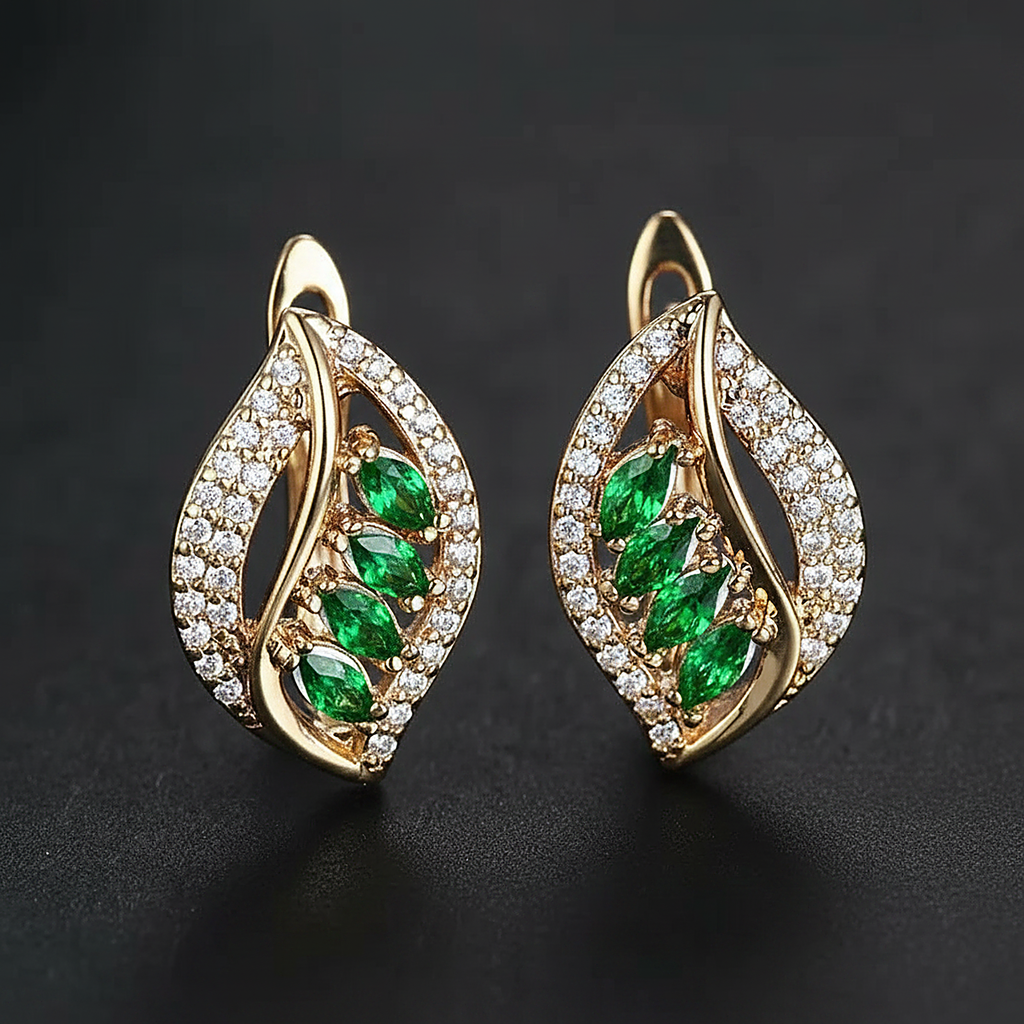Rosaline Zirconia Earrings