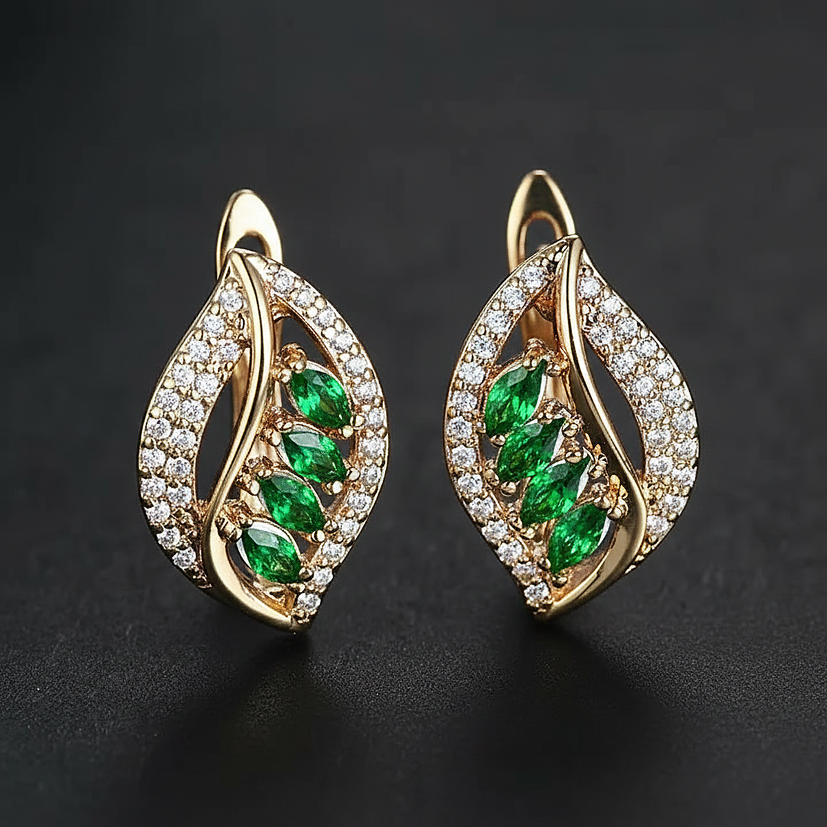 Rosaline Zirconia Earrings