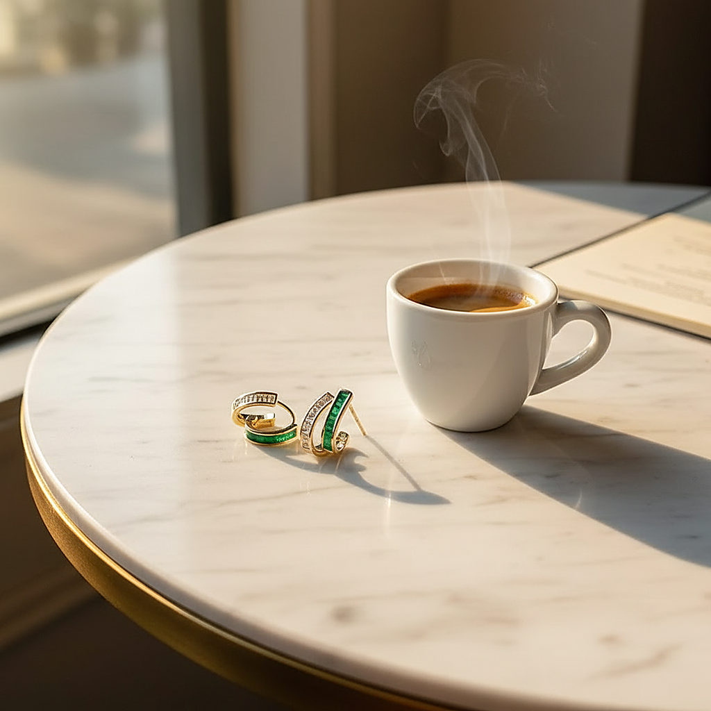 Náušnice Sabine se zirkonií