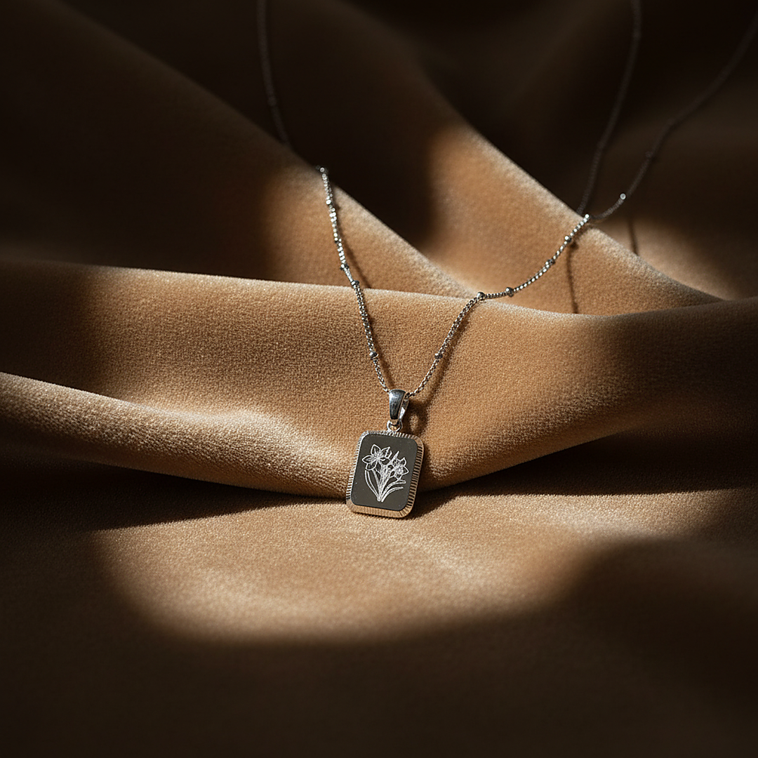 Perrine Silver Necklace