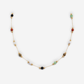Lulu Beaded Stone Necklace