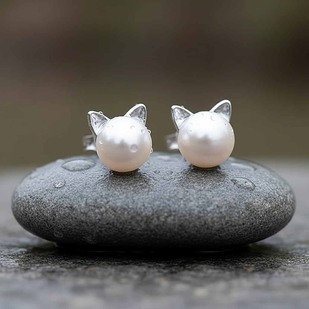 Boucles d’oreilles Juliette en perles