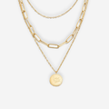 Janie Coin Layered Necklace