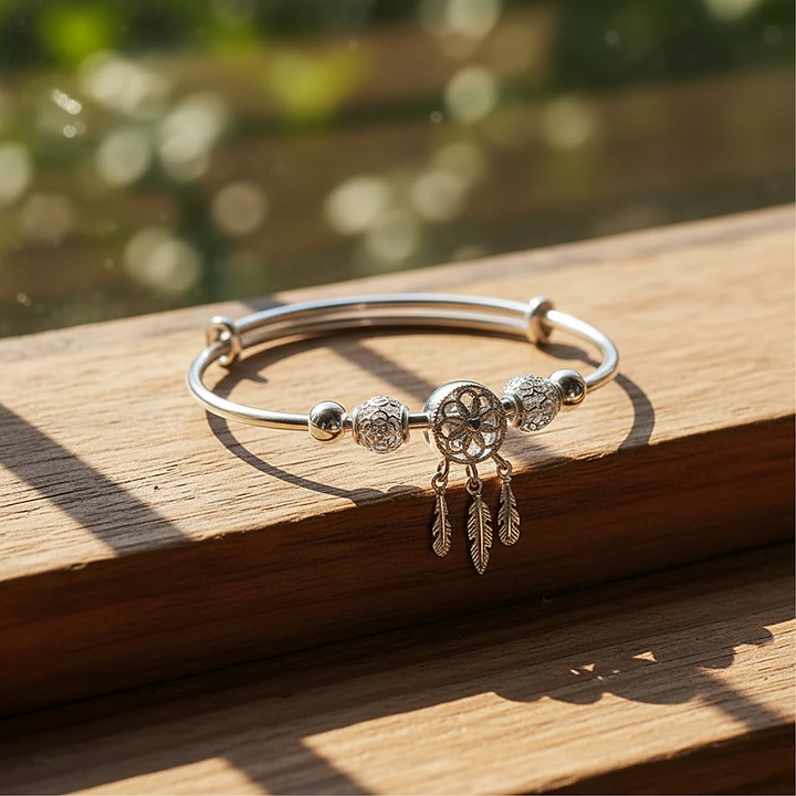 Delphine Silver Bracelet