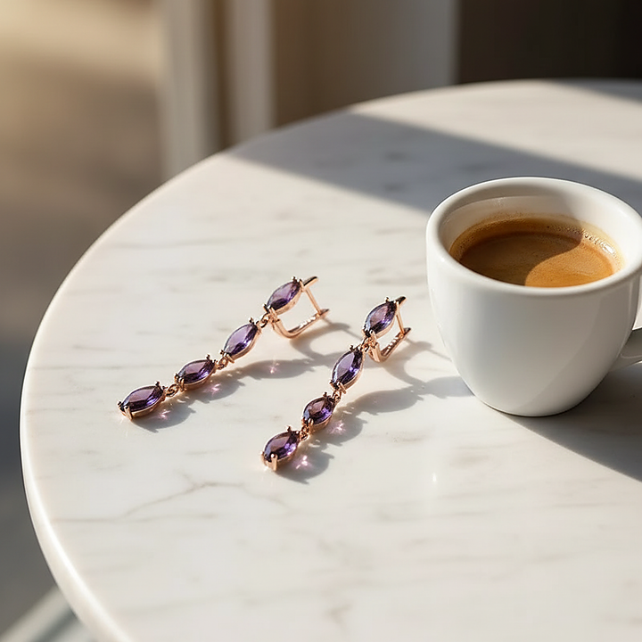 Doria Zirconia Earrings