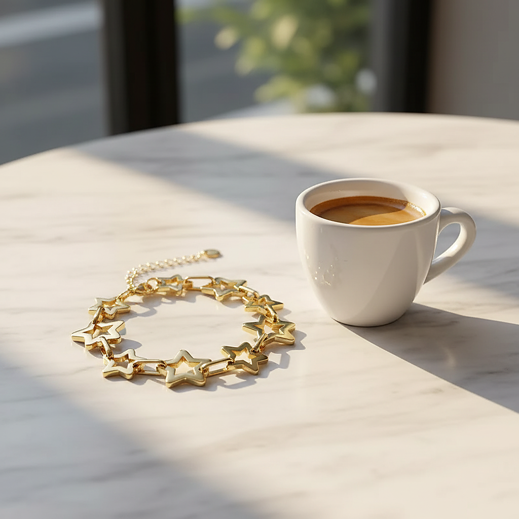 Wisteria Gold Bracelet