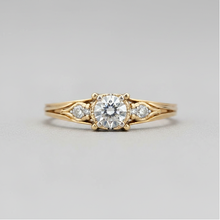 Anillo Vera dorado