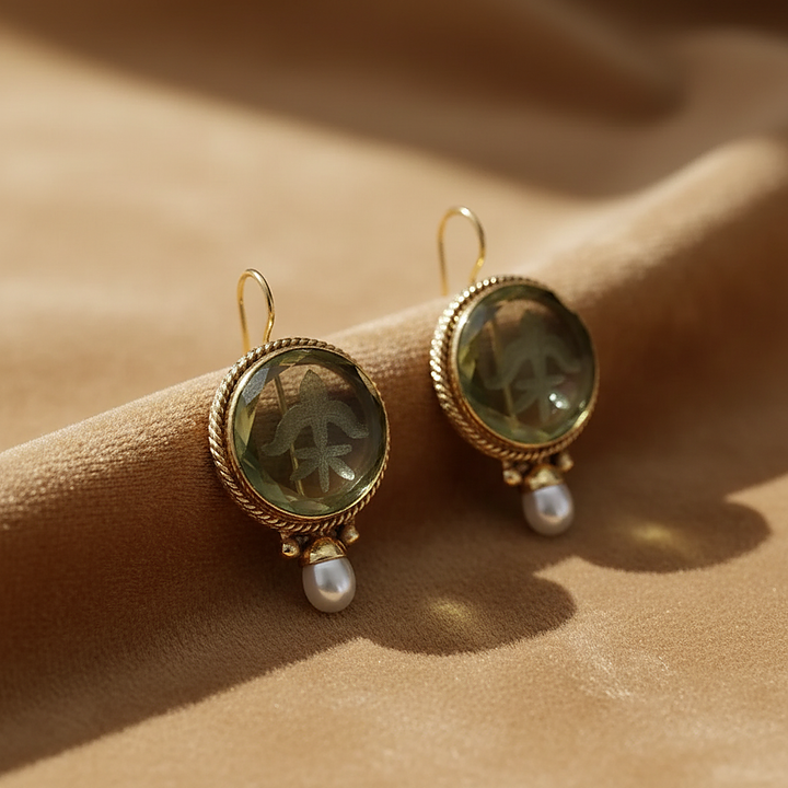 Boucles d’oreilles Cosette en perles
