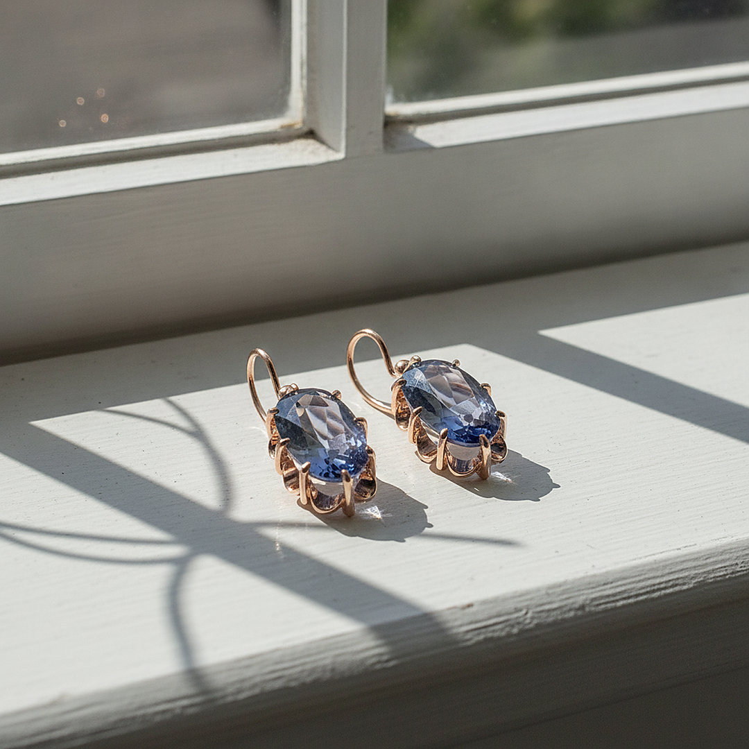Boucles d’oreilles en zircone cubique pour bijoux