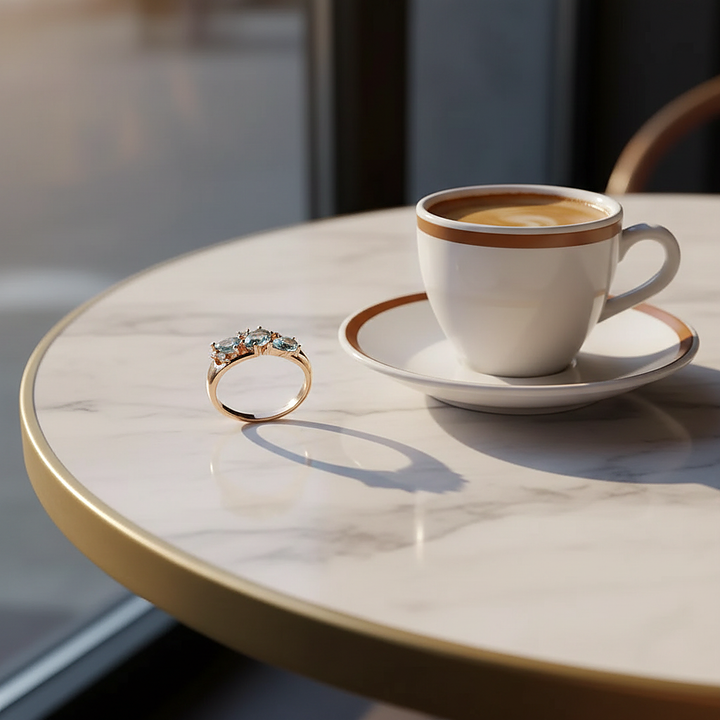 Aurore-Zirkonia-Ring